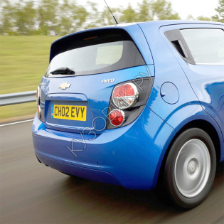 Бампер задний в цвет кузова Chevrolet Aveo T300 (2011-2015) хэтчбек