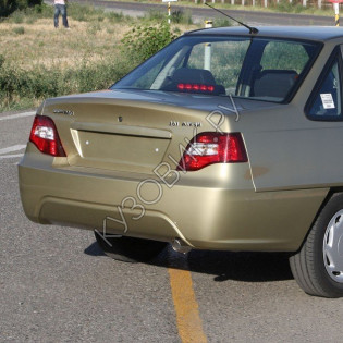Бампер задний в цвет кузова Daewoo Nexia N150 (2008-2016)