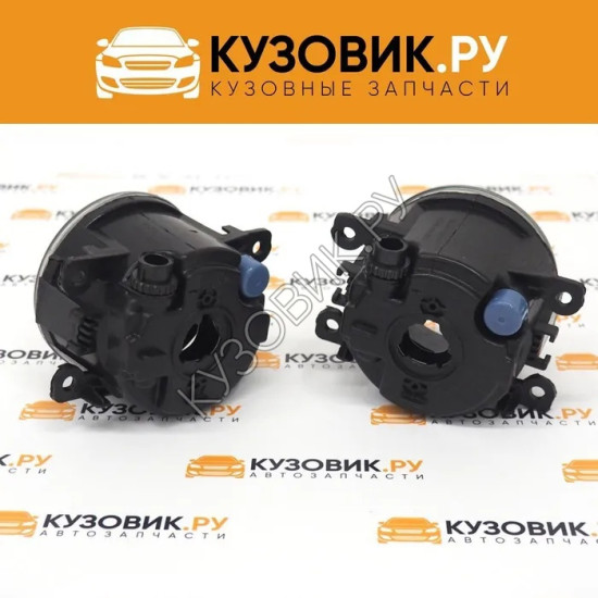 Фары противотуманные комплект Ford Focus 2 (2008-) Focus 3 (2 штуки) левая + правая с регулировкой  KUZOVIK KUZOVIK