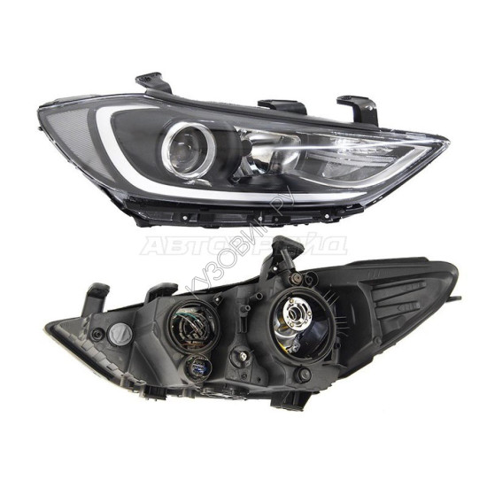 Фара HYUNDAI ELANTRA 16-18 прав SAT