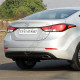 Бампер задний в цвет кузова Hyundai Elantra MD (2013-2016) рестайлинг
