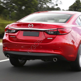 Бампер задний в цвет кузова Mazda 6 GJ (2012-2015) седан дорестайлинг