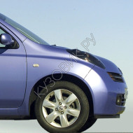 Крыло переднее правое в цвет кузова Nissan Micra K12 (2003-2010)