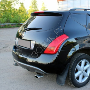 Задний бампер в цвет кузова Nissan Murano Z50 (2004-2007)