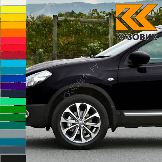 Крыло переднее левое в цвет кузова Nissan Qashqai J10 (2010-2013) рестайлинг