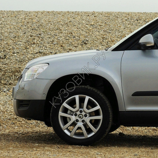 Крыло переднее левое в цвет кузова Skoda Yeti (2009-2014)