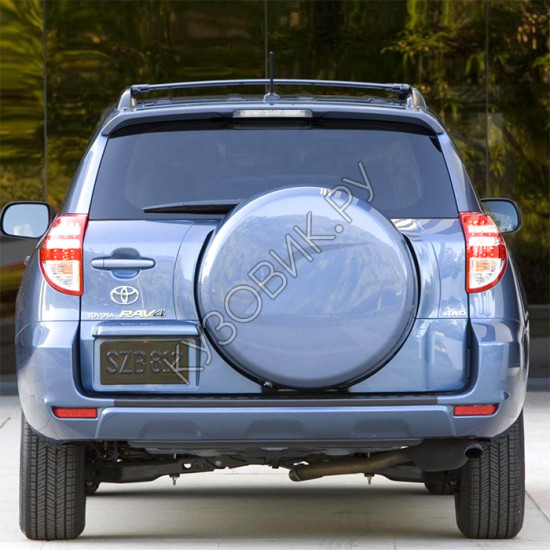 Бампер задний в цвет кузова Toyota Rav4 3 XA30 (2006-2010) дорестайлинг