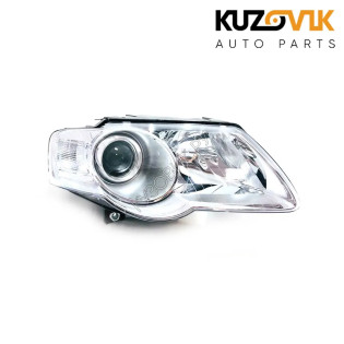 Фара правая Volkswagen Passat B6 (2005-2010) галоген электрокорректор с линзой KUZOVIK